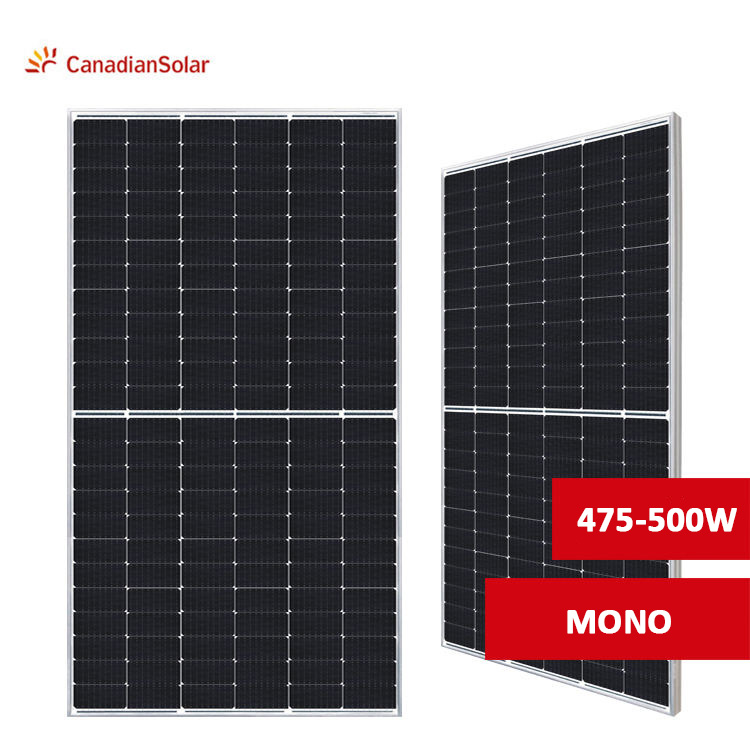 Canadian 475-500W Solar Panel