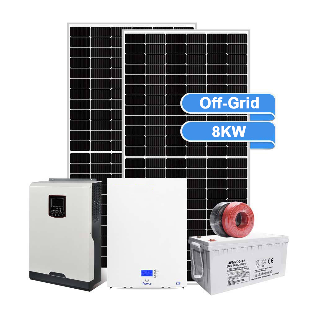8KW Off-Grid Home Solar System